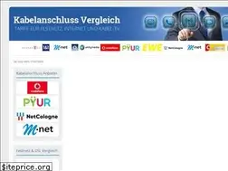 Sites similar to kabelanschluss-vergleich.de