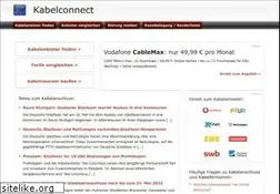 Sites similar to kabelconnect.de