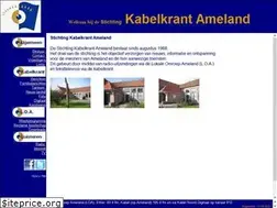Sites similar to kabelkrantameland.nl