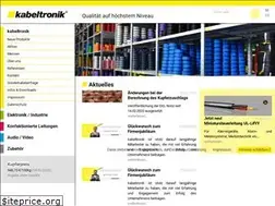 Sites similar to kabeltronik.de