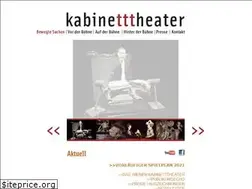 Sites similar to kabinetttheater.at
