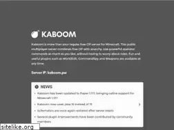 Sites similar to kaboom.pw