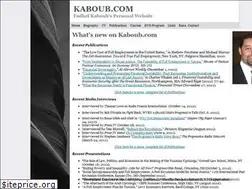 Sites similar to kaboub.com