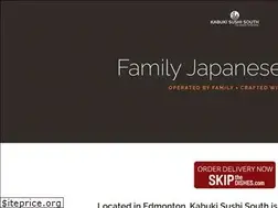 Sites similar to kabukisushisouth.com
