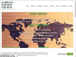 Sites similar to kabwatabaptistchurch.com