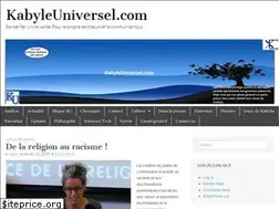 Sites similar to kabyleuniversel.com