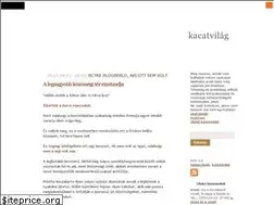 Sites similar to kacatvilag.blog.hu