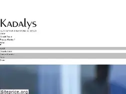 Sites similar to kadalys.com