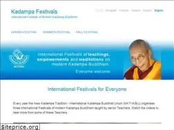 Sites similar to kadampafestival.com