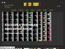 Sites similar to kadarkawinebar.com