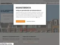 Sites similar to kadasterdata.nl