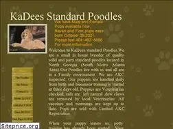 Sites similar to kadeesstandardpoodles.com