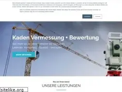 Sites similar to kaden-vermessung.de