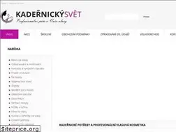 Sites similar to kadernickysvet.cz