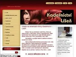 Sites similar to kadernictvi-lisen.cz