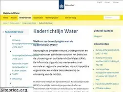 Sites similar to kaderrichtlijnwater.nl
