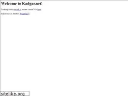 Sites similar to kadgar.net