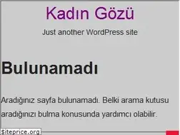 Sites similar to kadingozu.com