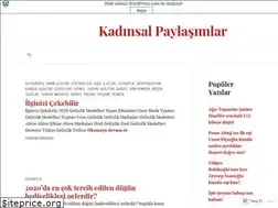 Sites similar to kadinsalpaylasimlar.wordpress.com
