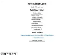 Sites similar to kadinvehobi.com