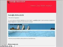 Sites similar to kadioglumuhendislik.com.tr