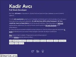 Sites similar to kadir.xyz