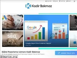 Sites similar to kadirbakmaz.com