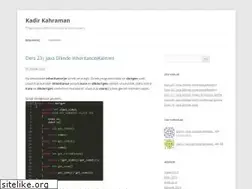 Sites similar to kadirkahraman06.wordpress.com