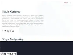Sites similar to kadirkurtulus.com