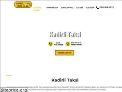 Sites similar to kadirlitaksi.com