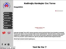 Sites similar to kadiroglutorna.com