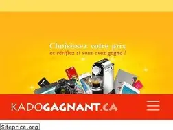 Sites similar to kadogagnant.ca