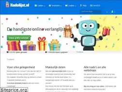 Sites similar to kadolijst.nl