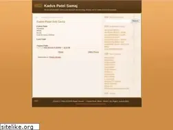 Sites similar to kadvapatelsamaj.blogspot.com