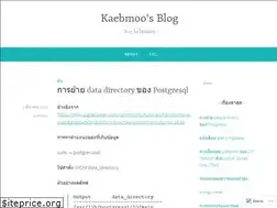 Sites similar to kaebmoo.wordpress.com
