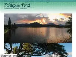 Sites similar to kaelepulupond.org