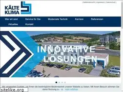 Sites similar to kaelte-klima.com