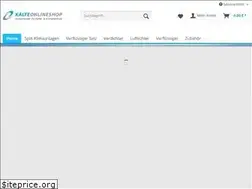 Sites similar to kaelteonlineshop.de
