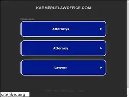 Sites similar to kaemerlelawoffice.com