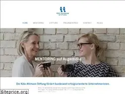 Sites similar to kaete-ahlmann-stiftung.de