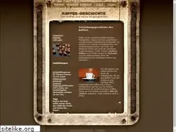 Sites similar to kaffee-geschichte.de