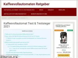 Sites similar to kaffee-vollautomaten-testsieger.de