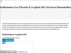Sites similar to kaffeebohnen-test.com