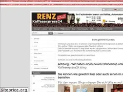 Sites similar to kaffeeexpress24.de