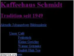 Sites similar to kaffeehaus-schmidt.de