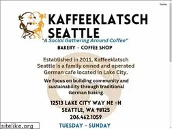 Sites similar to kaffeeklatschseattle.com