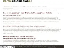 Sites similar to kaffeemaschine-infos.de
