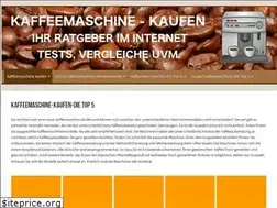Sites similar to kaffeemaschine-kaufen.org