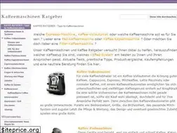 Sites similar to kaffeemaschinen-ratgeber.com