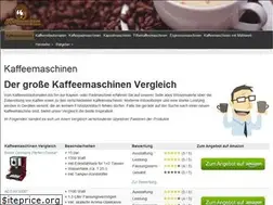 Sites similar to kaffeemaschinen-vergleich.com
